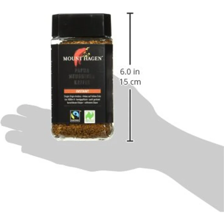 Mount Hagen Instant Fair Trade, 6er Pack (6 x 100 g) - Bio – Bild 6