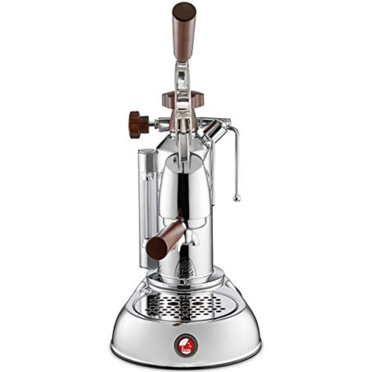 La Pavoni Lever Handle Coffee Maker with a Capacity of 0.8l from Smeg Stradivari Europiccola Lusso LPLSTH01EU, Steel – Bild 2