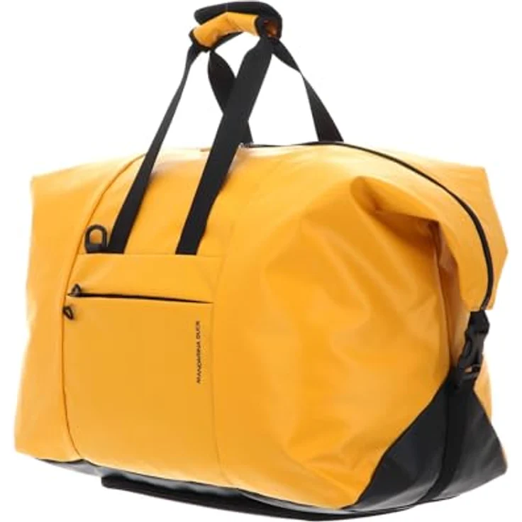 Mandarina Duck Eco Coated Weekender Reisetasche 54 cm, duck gelb, 100% Polyester, 54 x 25 x 32 cm – Bild 2