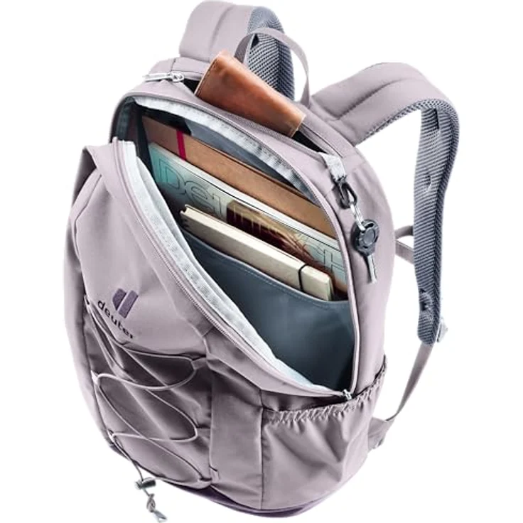 deuter Freizeitrucksack GOGO, funktionaler Rucksack mit anatomisch gepolsterter Rückenpartie und Handyfach, schwarz – Bild 8