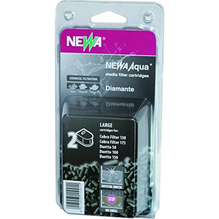 Unbekannt NEWA Diamante D2 Set 2 Kartusche Kohle für Aquarien