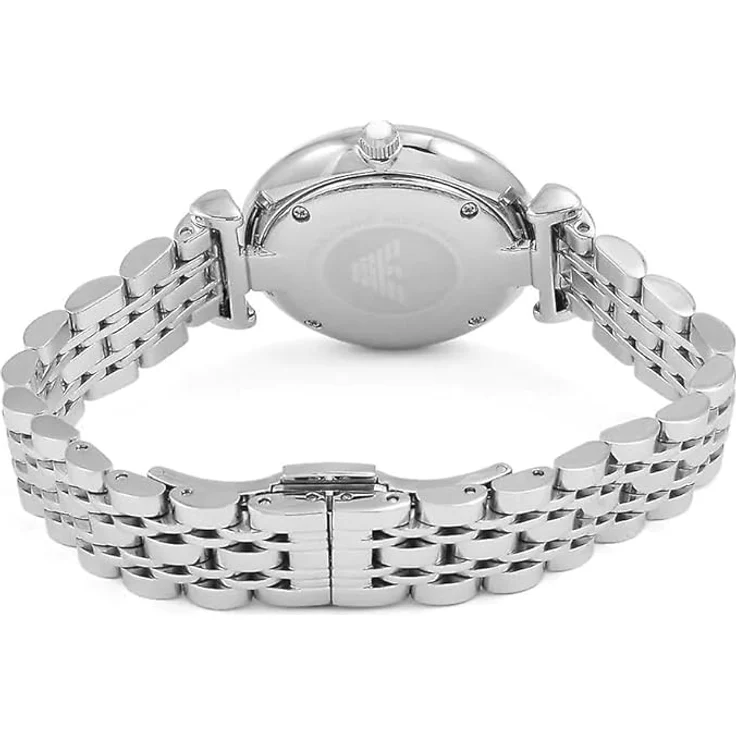 Emporio Armani Damen Analog Quarz Uhr mit Edelstahl Armband AR1925 – Bild 2