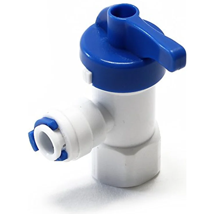 Naturewater Wasserhahn Adapter, Osmose Tankventil Bypass mit 12,91 mm (1/4") IG für Vorratsbehälter – Bild 2