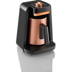 Arzum Rich Spin Pro Kupfer, Elektrischer Mokkakocher für 1 bis 5 Tassen