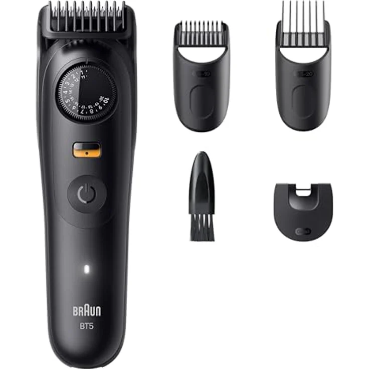 Braun Barttrimmer Series 5 BT5520, ultrascharfe Klinge, 120 Min Akkulaufzeit, 40 Längeneinstellungen – Bild 7