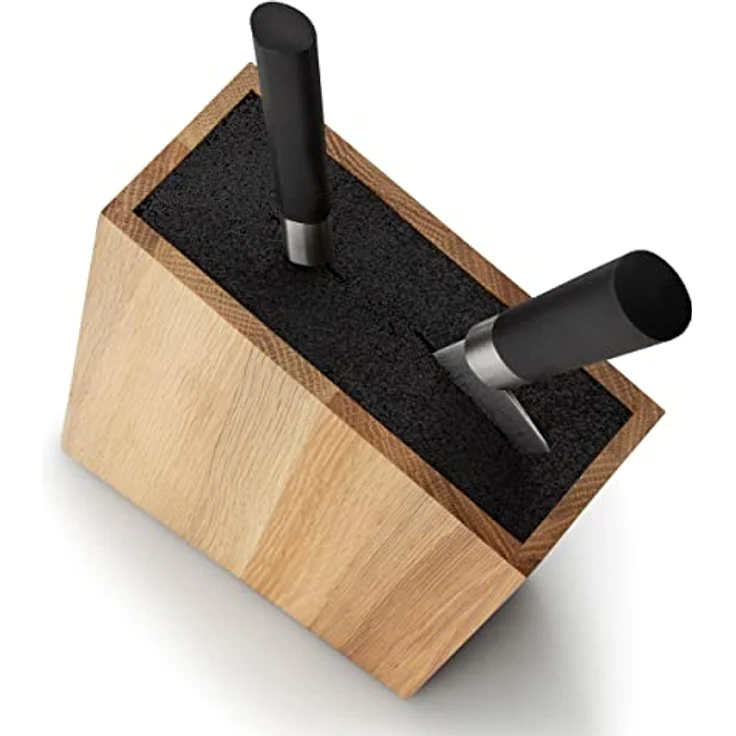 Continenta C4150 Messerblock mit Flexiblem Einsatz Schräg Eiche, Wood Eichenholz – Bild 4