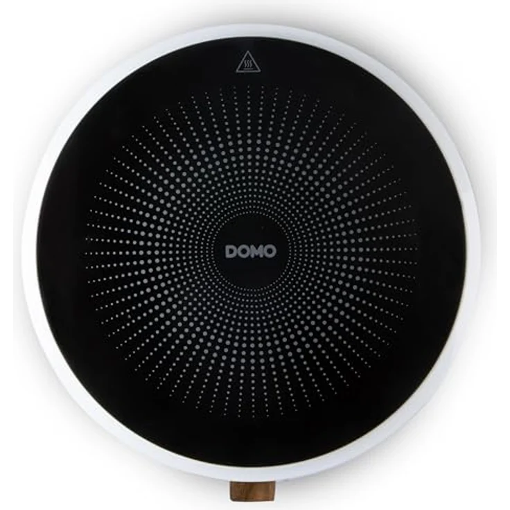 Domo DO30112IP Induktionskochplatte rund weiß, Ø 26 cm, 9 Stellungen Thermostat – Bild 3