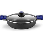 Bra Advanced Aluguss Kochtopf mit Antihaftbeschichtung, ohne PFOA, super verstärkt für hervorragende Leistung und hohe Kratz- und Abriebfestigkeit, induktionsgeeignet 32 cm [Exklusiv bei Amazon]