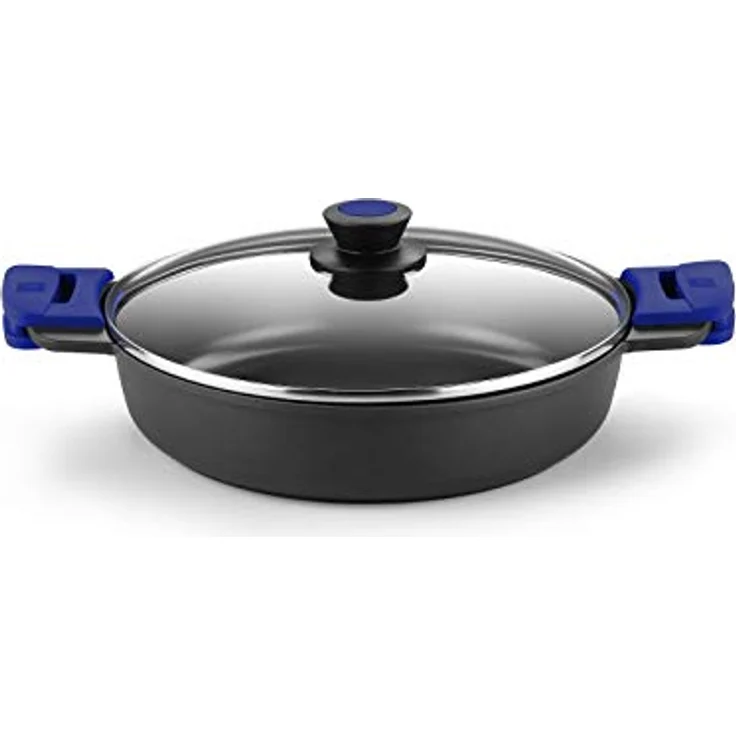 Bra Advanced Aluguss Kochtopf mit Antihaftbeschichtung, ohne PFOA, super verstärkt für hervorragende Leistung und hohe Kratz- und Abriebfestigkeit, induktionsgeeignet 32 cm [Exklusiv bei Amazon] – Bild 1