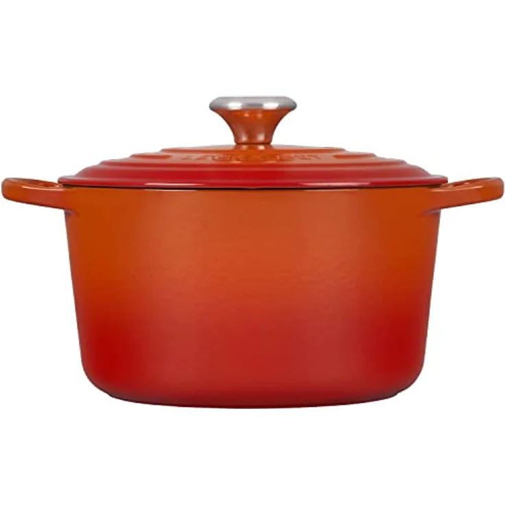 Le Creuset Signature Bräter, hoch, rund, 24 cm, ofenrot – Bild 5