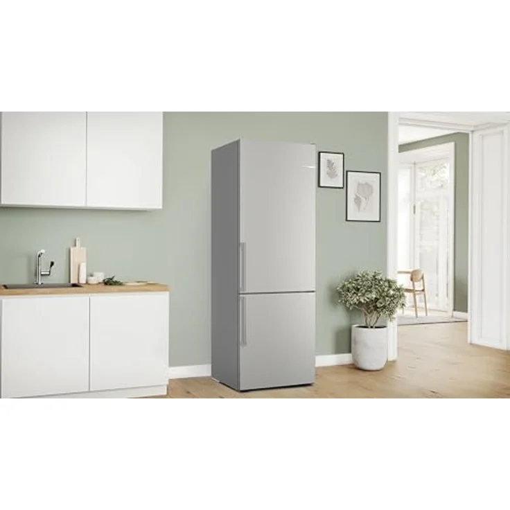 Bosch KGN49VICT Kühl-Gefrierkombination, freistehend, edelstahl mit Antifingerprint, NoFrost, Multi Airflow, 0-Grad-Zone, Schnellkühlen und -gefrieren, Breite 70 cm – Bild 3