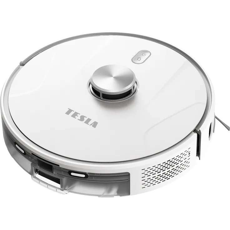 Tesla RoboStar iQ700 Laser Roboterstaubsauger, 2 in 1, Mopp, Smart Mapping, HEPA 13, WLAN, umfangreiches Zubehör, weiß