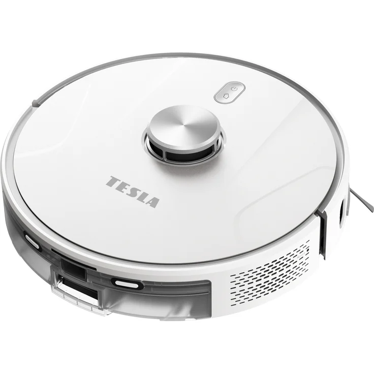 Tesla RoboStar iQ700 Laser Roboterstaubsauger, 2 in 1, Mopp, Smart Mapping, HEPA 13, WLAN, umfangreiches Zubehör, weiß