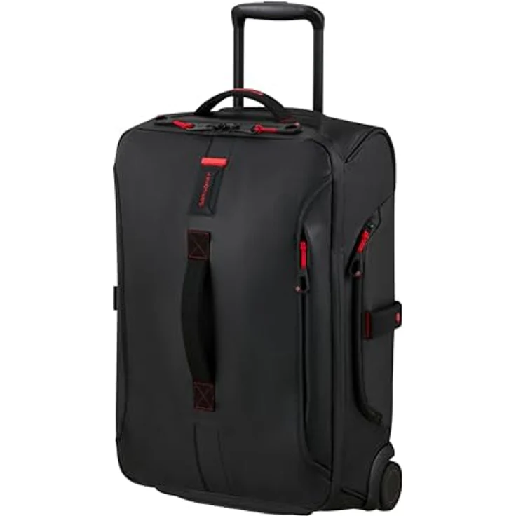 Samsonite Paradiver Light, 2 Rollen Reisetasche aus 100% Nylon, 55 cm, schwarz – Bild 1