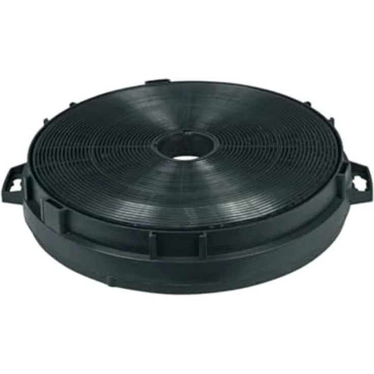 Gorenje 663154 Kohlefilter AH021, runder Aktivkohlefilter 210mmØ mit Befestigungssatz, schwarz – Bild 3