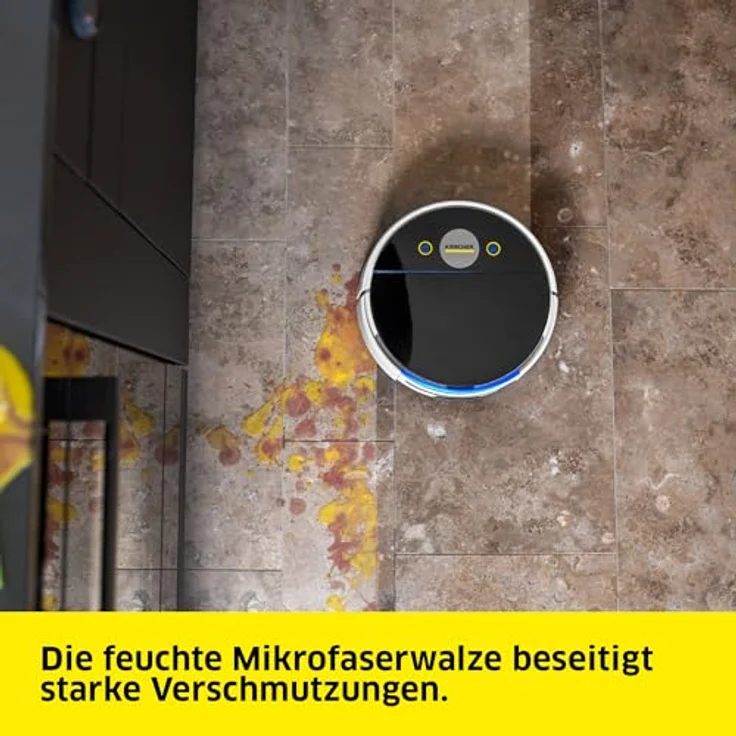 Karcher RVF 7 Comfort Extra, Saugwischroboter mit Multifunktionsstation, LiDAR-Navigation, App-Steuerung, KI-gestützter Kamera, für Hartböden und Teppiche – Bild 3