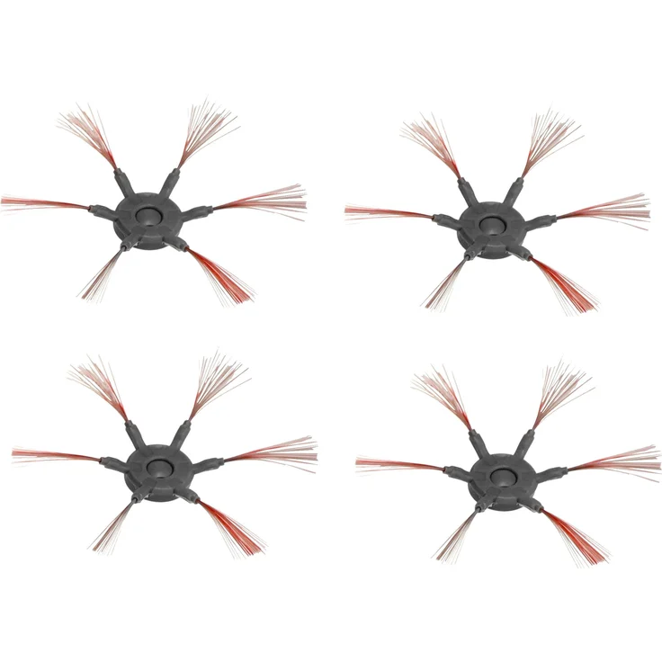 Severin 6232048, 4x Bürste für RB7020 RB7022 RB7025 Roboterstaubsauger, passgenaues Original Ersatzteil mit hochwertiger Qualität