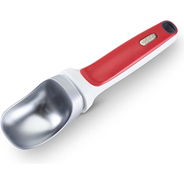 Zyliss Eisportionierer - Eiscremelöffel gleitet auch durch hartgefrorenes Eis, mit Zinklegierung und ergonomischem Griffdesign für müheloses Portionieren – Bild 2