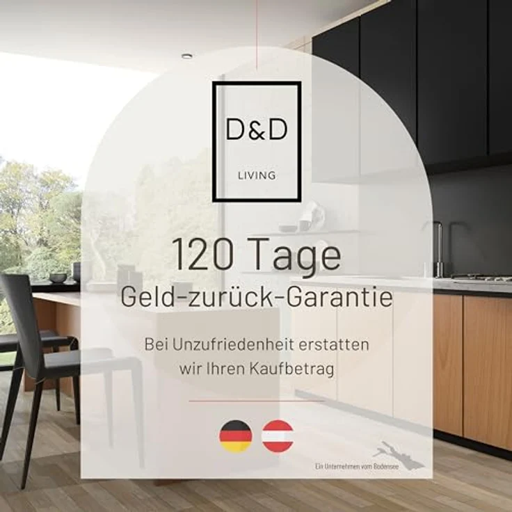 D&D Living® Aktivkohlefilter passend für Bora Pure Filter PUAKF | Hochwertiger Kohlefilter für Ihr PURU oder PUXU Kochfeld mit Umluft – Bild 2