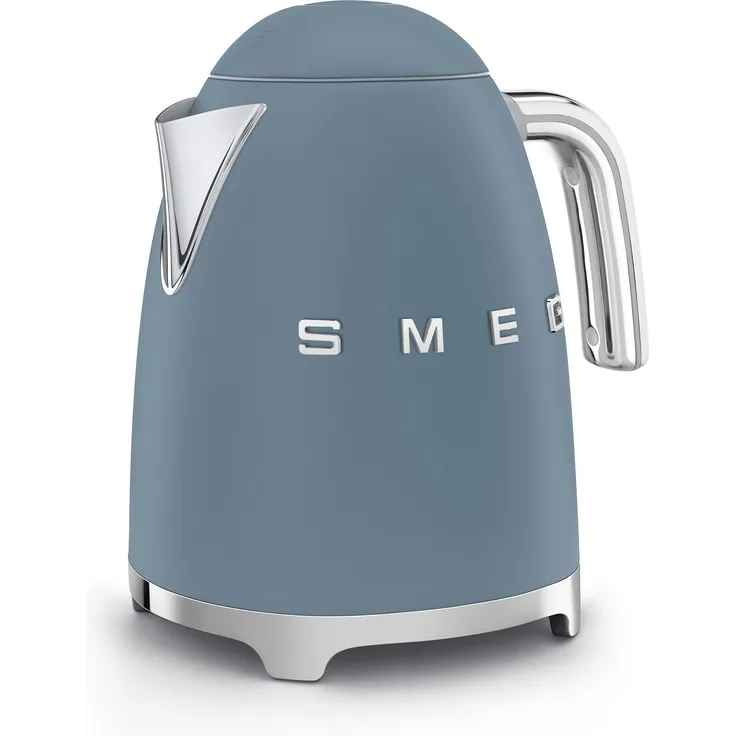 Smeg Wasserkocher KLF03SBMEU, 2400 Watt Edelstahl 1,7l SMEG Storm Blue matt