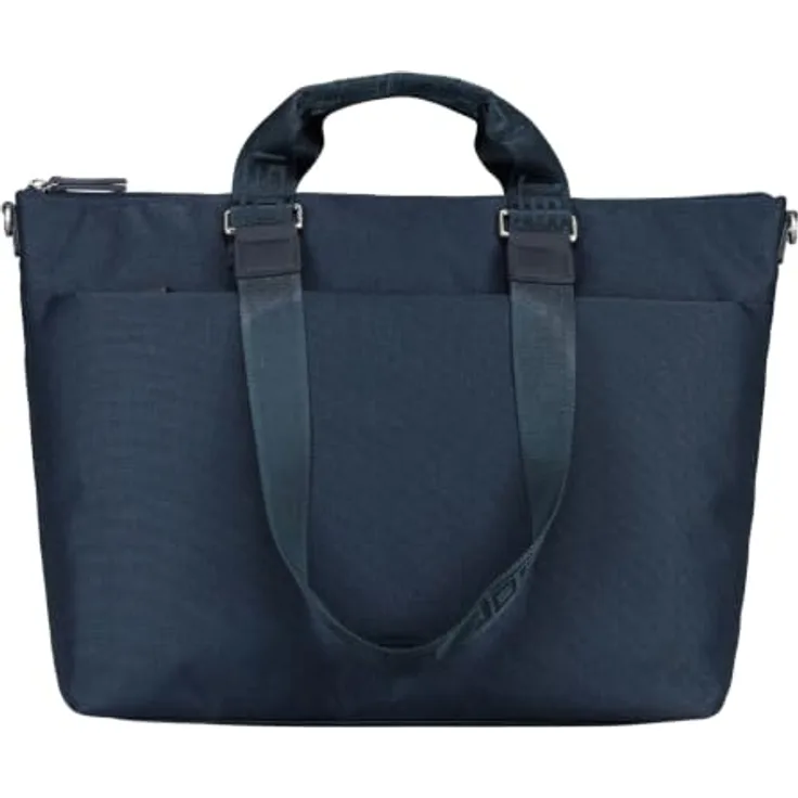 Jost Bergen Shopper Tasche, 47 cm x 11.5 cm x 32 cm, 100% Polyester, blau