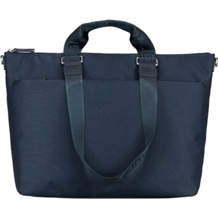 Jost Bergen Shopper Tasche, 47 cm x 11.5 cm x 32 cm, 100% Polyester, blau – Bild 1