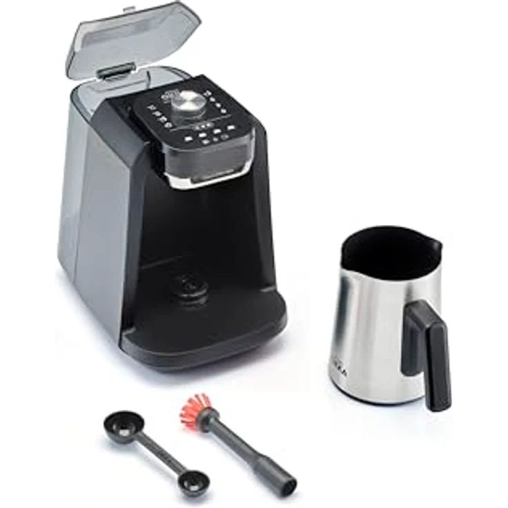 Arzum Okka Rich Spin Pro Plus, Filterkaffeemaschine mit 8 Zubereitungseinstellungen, schwarz – Bild 5