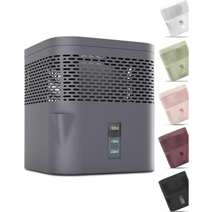 BonAura® Luftentfeuchter, Raumentfeuchter ohne Strom für Räume bis 16m², inklusive 450g Nachfüllpack - effektiver Schutz vor Schimmel und Feuchtigkeit – Bild 1