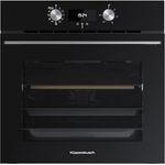 KÜPPERSBUSCH BP 6202.0 S1 Pyrolyse Pizza-Backofen Schwarz, 6 Backofenfunktionen, authentische Neapolitanische Pizza-Funktion