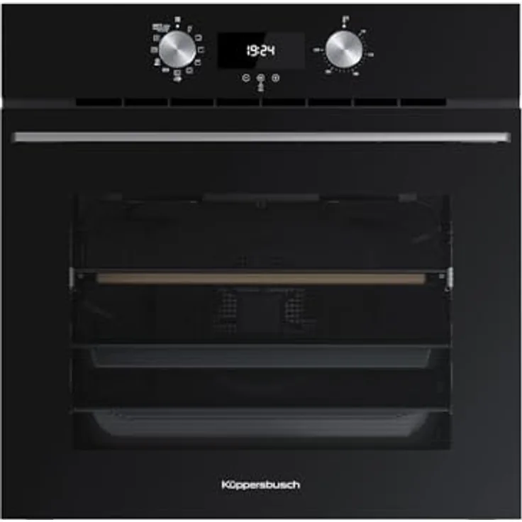 KÜPPERSBUSCH BP 6202.0 S1 Pyrolyse Pizza-Backofen Schwarz, 6 Backofenfunktionen, authentische Neapolitanische Pizza-Funktion