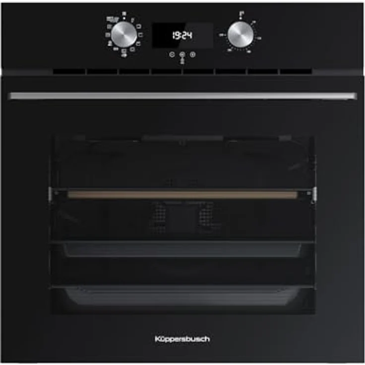 KÜPPERSBUSCH BP 6202.0 S1 Pyrolyse Pizza-Backofen Schwarz, 6 Backofenfunktionen, authentische Neapolitanische Pizza-Funktion – Bild 1