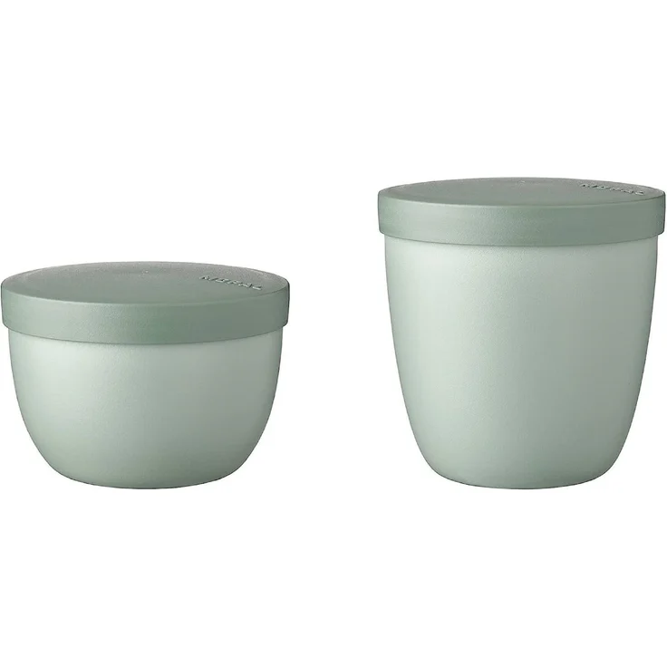 Mepal Lunchbox Snackpot Duo Pack Ellipse, 350 + 500 ml, Nordic Sage, Polypropylen (PP)
Praktischer Behälter zur Aufbewahrung & Transport von Lebensmitteln – Bild 1