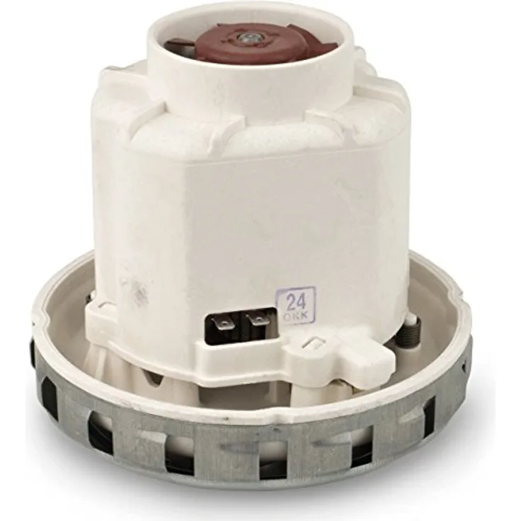 Reinica Saugmotor für Festo Festool CTL 36 E AC, Original Domel 467.3.402-6, 230 Volt / 1200 Watt, Turbinenhöhe 42 mm, Turbinendurchmesser 130 mm, Staubsaugerturbine, blau