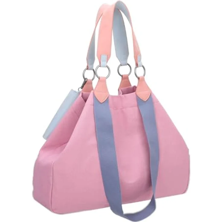 Fritzi aus Preußen Izzy Canvas Shopper Tasche, 45 cm, 100% Baumwolle, orange – Bild 2