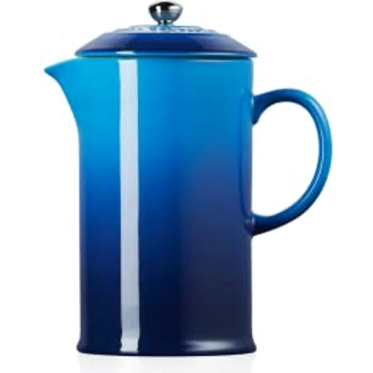 Le Creuset Kaffeebereiter aus Steinzeug, 1 L, Azure, 60706082200003 – Bild 3