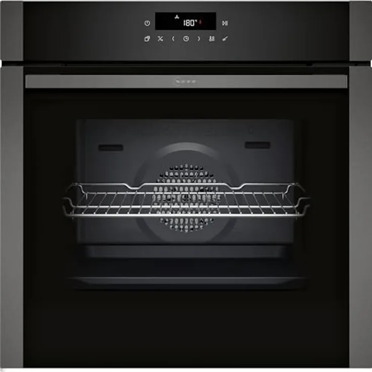 Neff N 50 Einbaubackofen, 60 x 60 cm, LED-Touchsteuerung, Graphite-Grey
