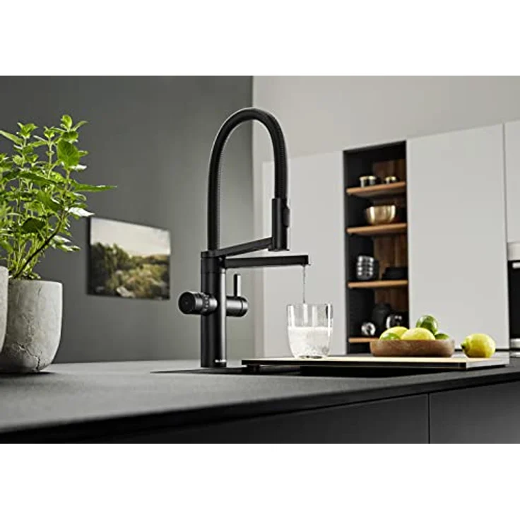 BLANCO drink.soda EVOL-S Pro: Multifunktionales Soda-Wassersystem; Wasser in still, medium und sprudelnd; Wasser in 6 Mengeneinstellungen, schwarz matt – Bild 2
