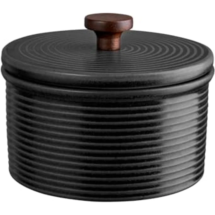 ASA kitchen'art Vorratsdose schwarz, lebensmittelecht, Ø 13,5 cm – Bild 1