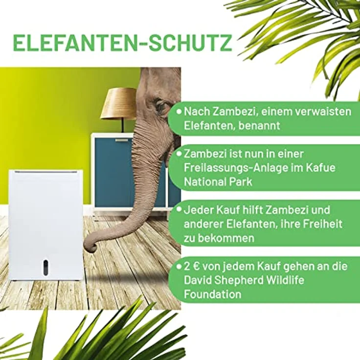 Meaco DD8L Zambezi Luftentfeuchter, 660 W, 240 V, Weiß, 8L – Bild 6