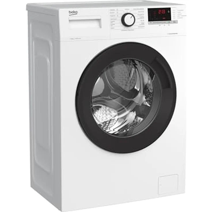 Beko WLM81434NPSA Waschmaschine, 8 kg, SteamCure, AddXtra-Nachlegefunktion, 1400 U/min, Hygiene+, allergikergeeignet, Weiß – Bild 2