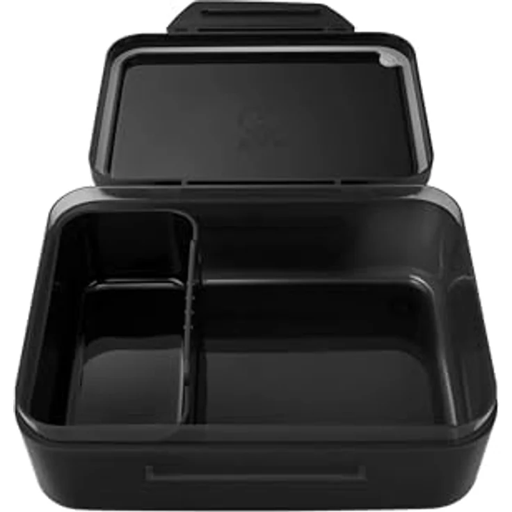 Satch Lunchbox Brotdose, Tritan, 1-tlg. mit Trennfach für Obst und Gemüse, farbenfroh – Bild 3
