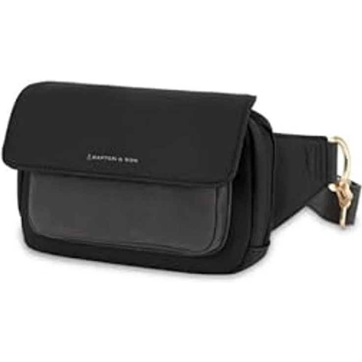 Kapten & Son Visby Gürteltasche, 18.5 cm x 6 cm x 12 cm, grau, aus 100% PET – Bild 2