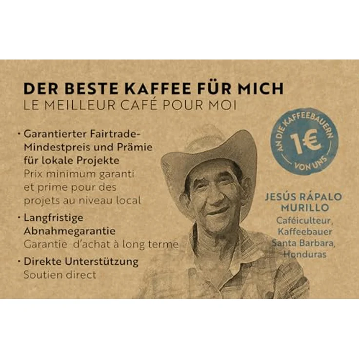 Café Royal Crema Honduras, 1000g Bohnen – Bild 6