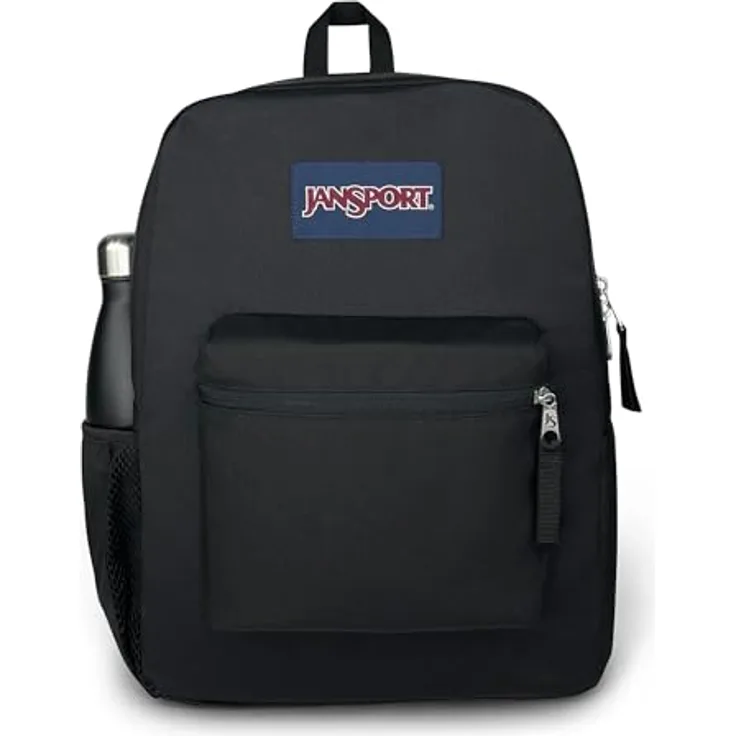 Jansport Cross Town Freizeitrucksack, mit gepolstertem Rücken, großem Hauptfach und Organizer-Tasche