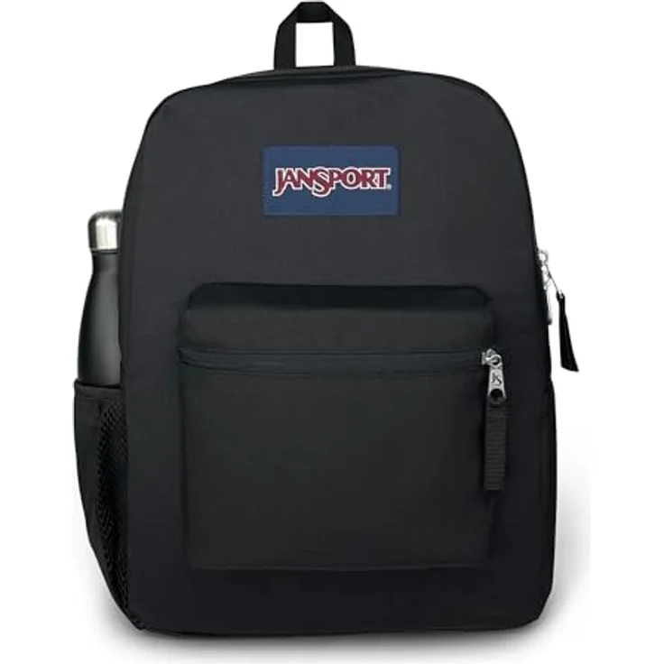 Jansport Cross Town Freizeitrucksack, mit gepolstertem Rücken, großem Hauptfach und Organizer-Tasche – Bild 1