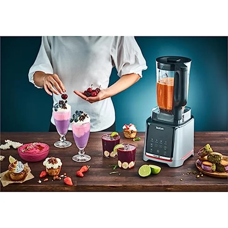 Tefal Mixer Infinity Mix+, silber, schwarz, Standmixer, Schwarz, Silber – Bild 8