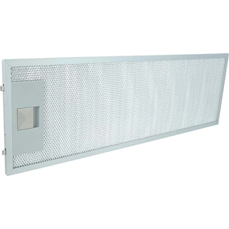 vhbw Metallfettfilter für AEG DF6260-ML/AUS, DF6260-ML/S, DF6260ML/A, DF6260ML/GB, DF6260-ML/A Dunstabzugshaube, Silber, hochwertiger Filter aus Metall, einfache Montage – Bild 1