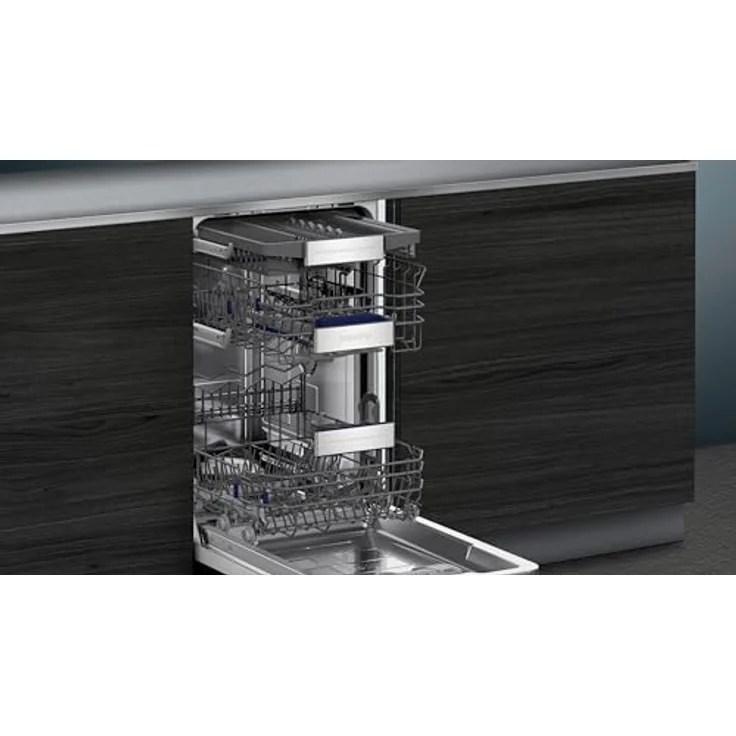 Siemens iQ500, Teilintegrierter Geschirrspüler, 45 cm, Edelstahl, SR55ZS10ME – Bild 2