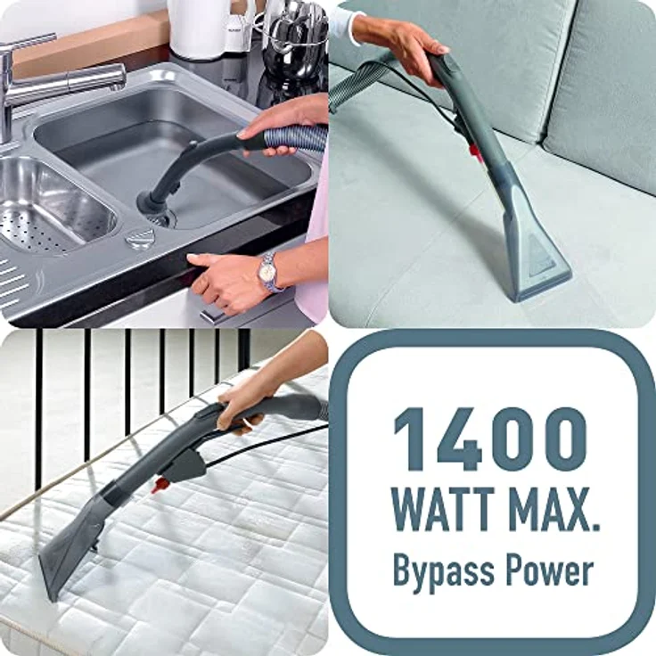 Thomas Aqua Fleck Washer, Nassreiniger mit 1400 Watt Leistung und 4 bar Druckpumpe für die effektive Fleckenentfernung – Bild 3