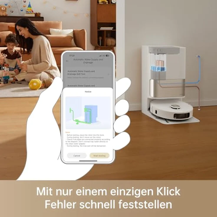 Dreame Water Hok Up Kit für L10sProUltra/X30Ultra/X40Ultra/L40Ultra/L10sUltraGen2/L50Ultra/X50Ultra, automatisierte Entleerung, einfach zu installieren, langlebig und verschleißfest – Bild 5